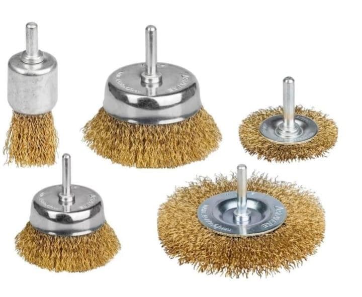 Cepillo para taladro 5 piezas