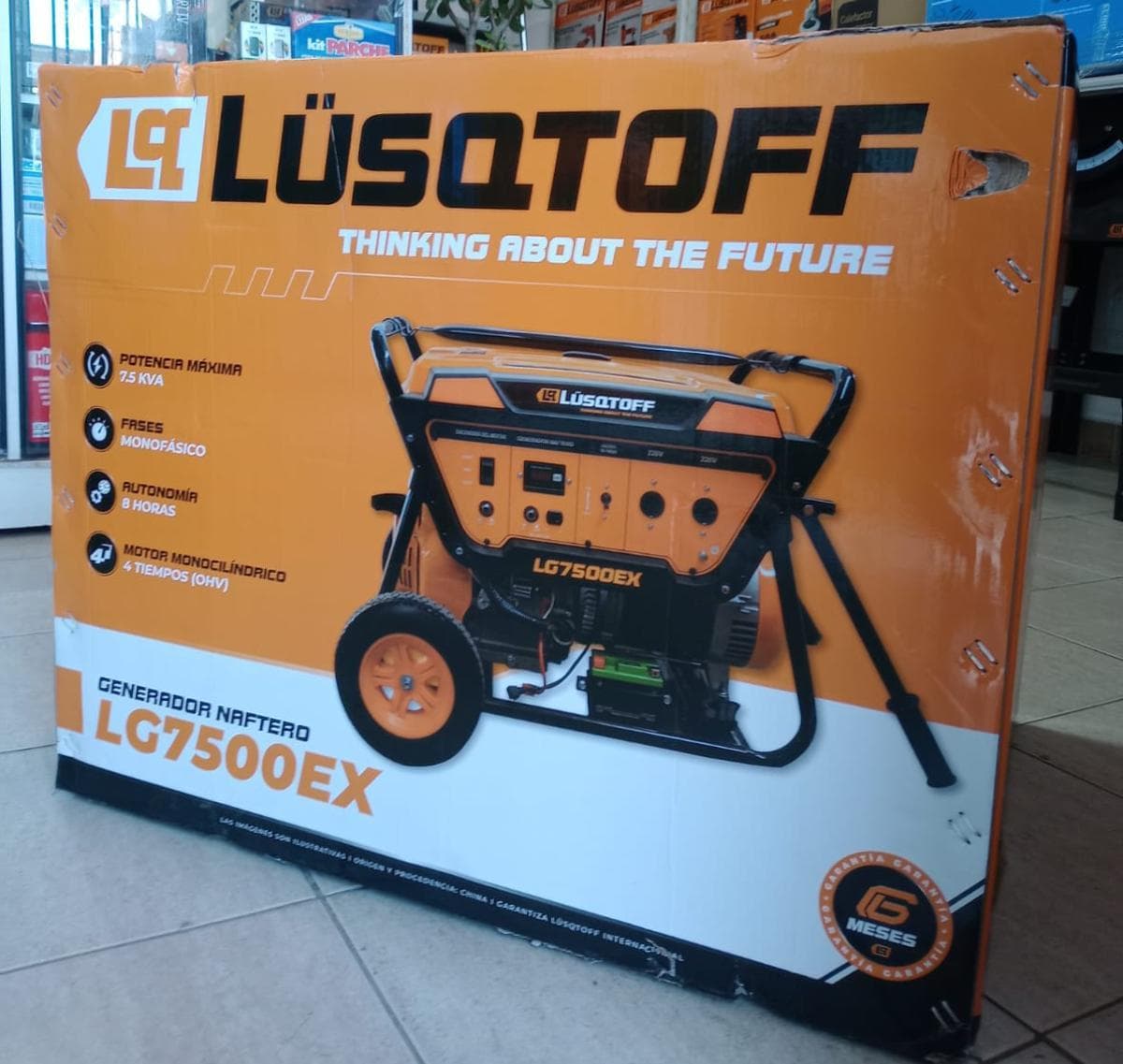 Generador lusqtoff de 15hp de potencia