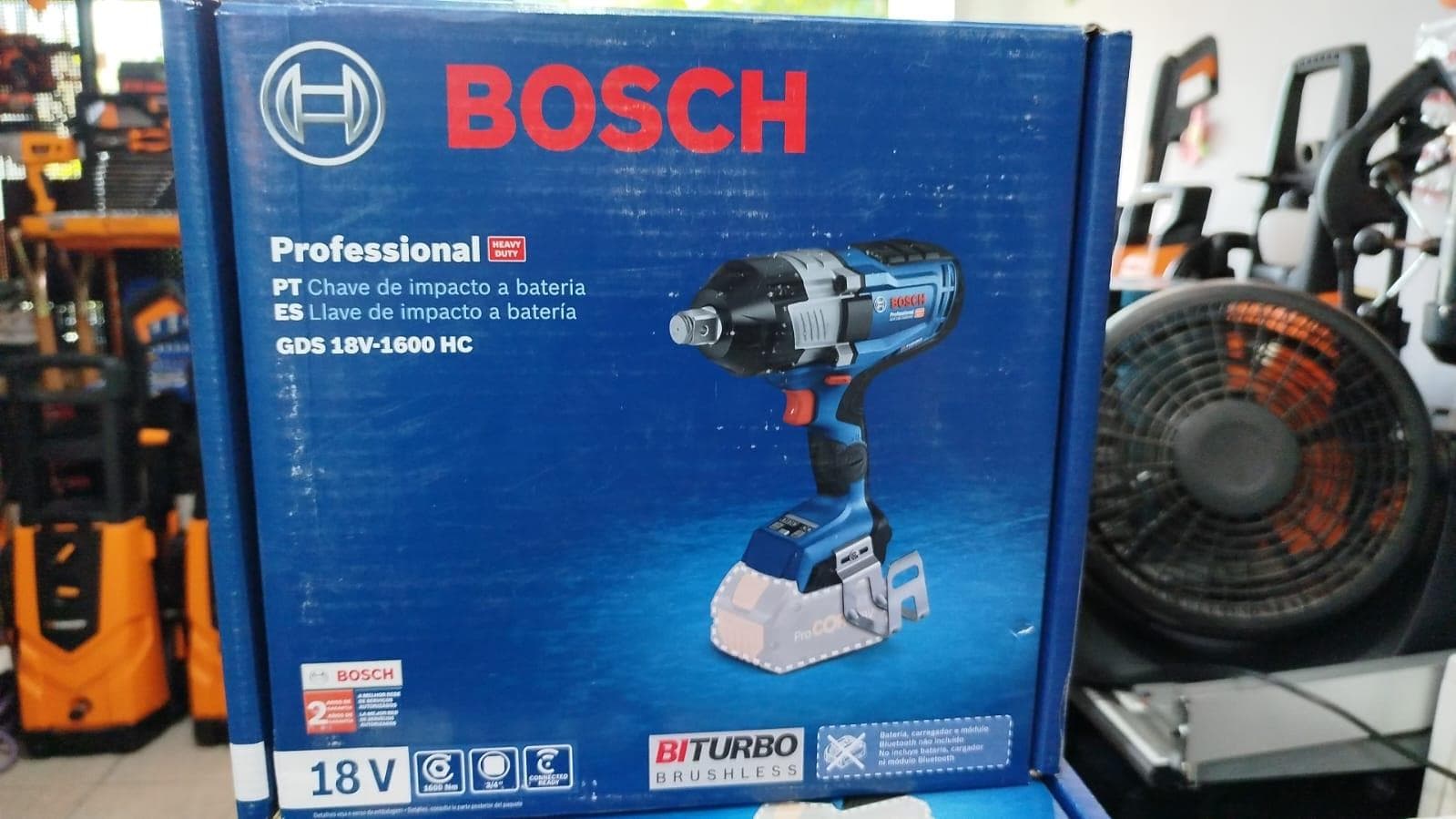 Llave de impacto boch 1600NM