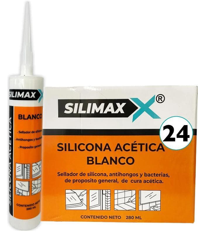 Silicona acética silimax