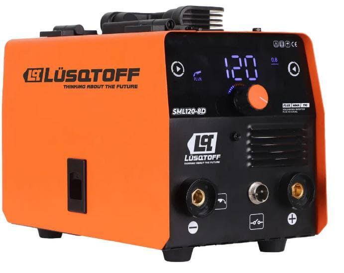 Soldador dual lusqtoff mma mig 120 A