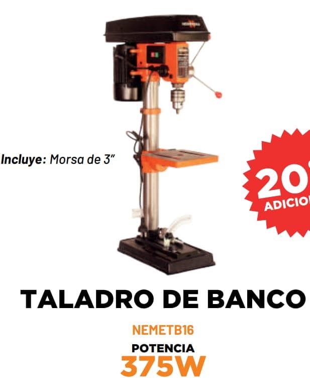 Taladro de banco nebraska 16mm