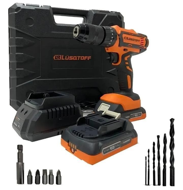 Taladro inalámbrico lusqtoff 18v