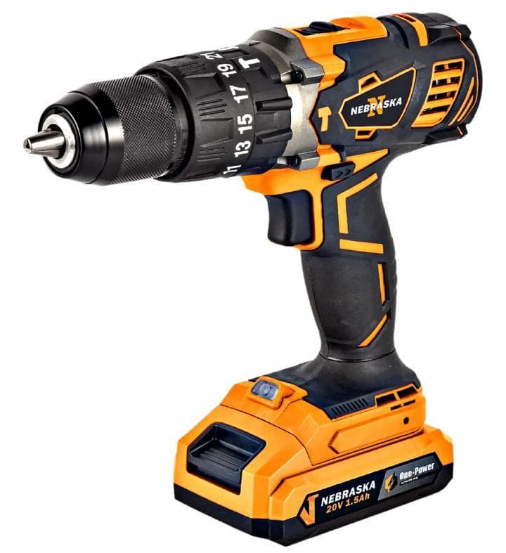 Taladro percutor inalámbrica nebraska 20v