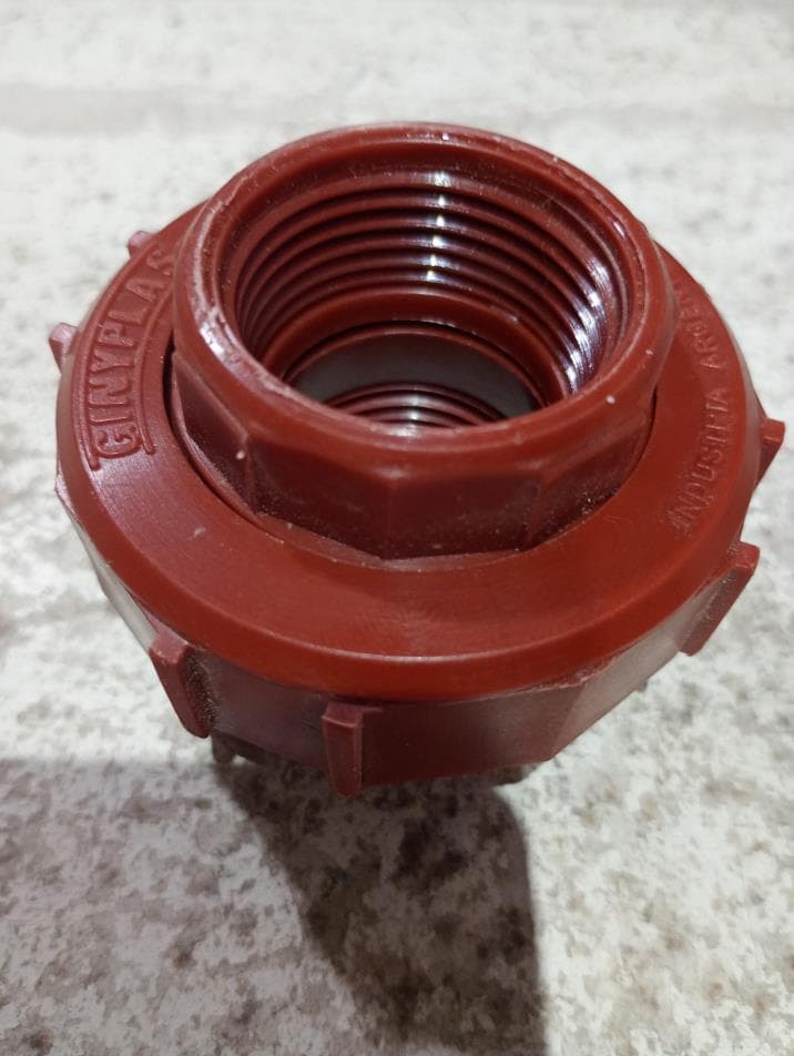 Unión doble gynplast 1”