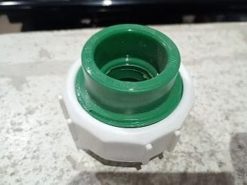 Unión doble termofusion 32mm